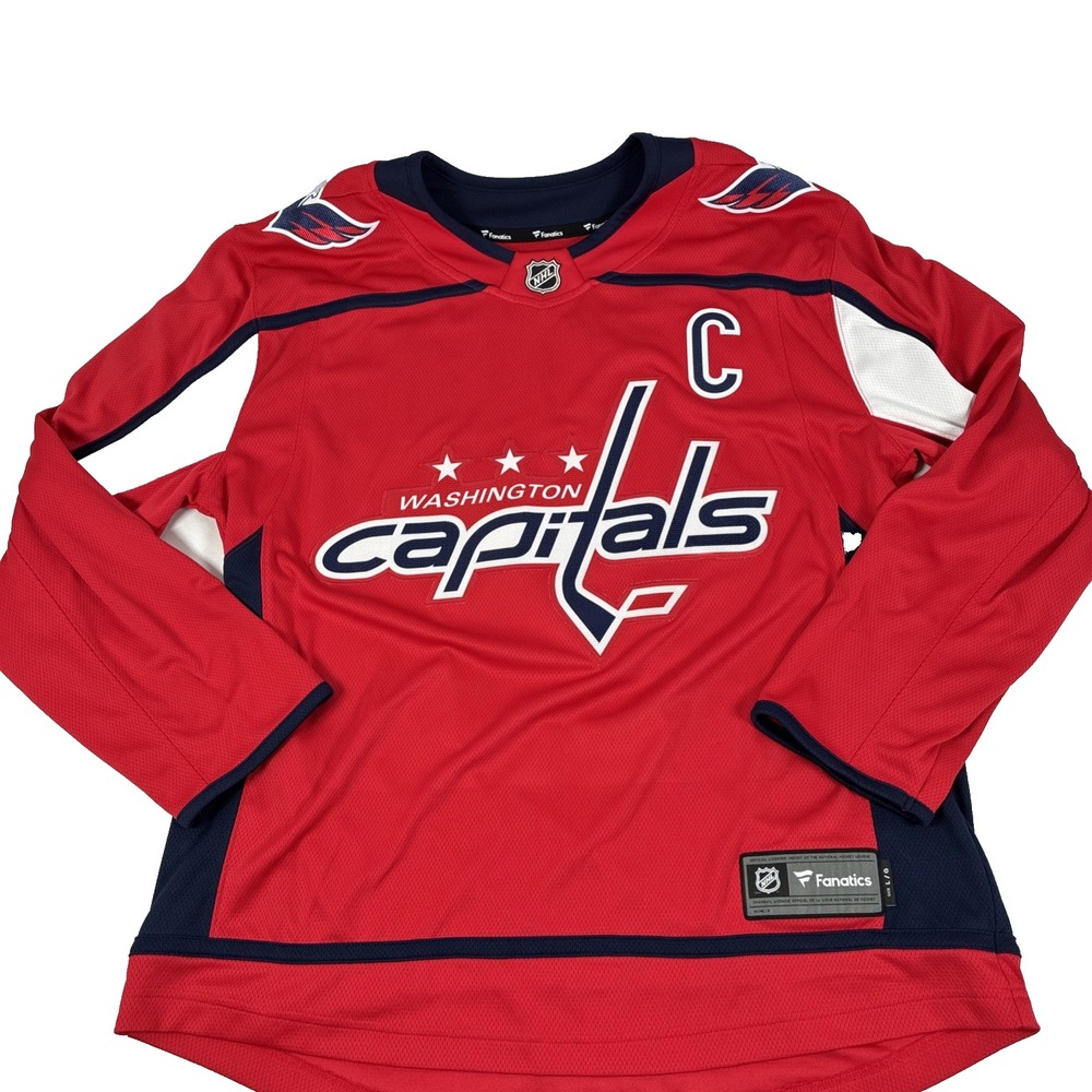 Mens Fanatics Washington Capital Alexander Ovechkin Hockey Jersey Size Large